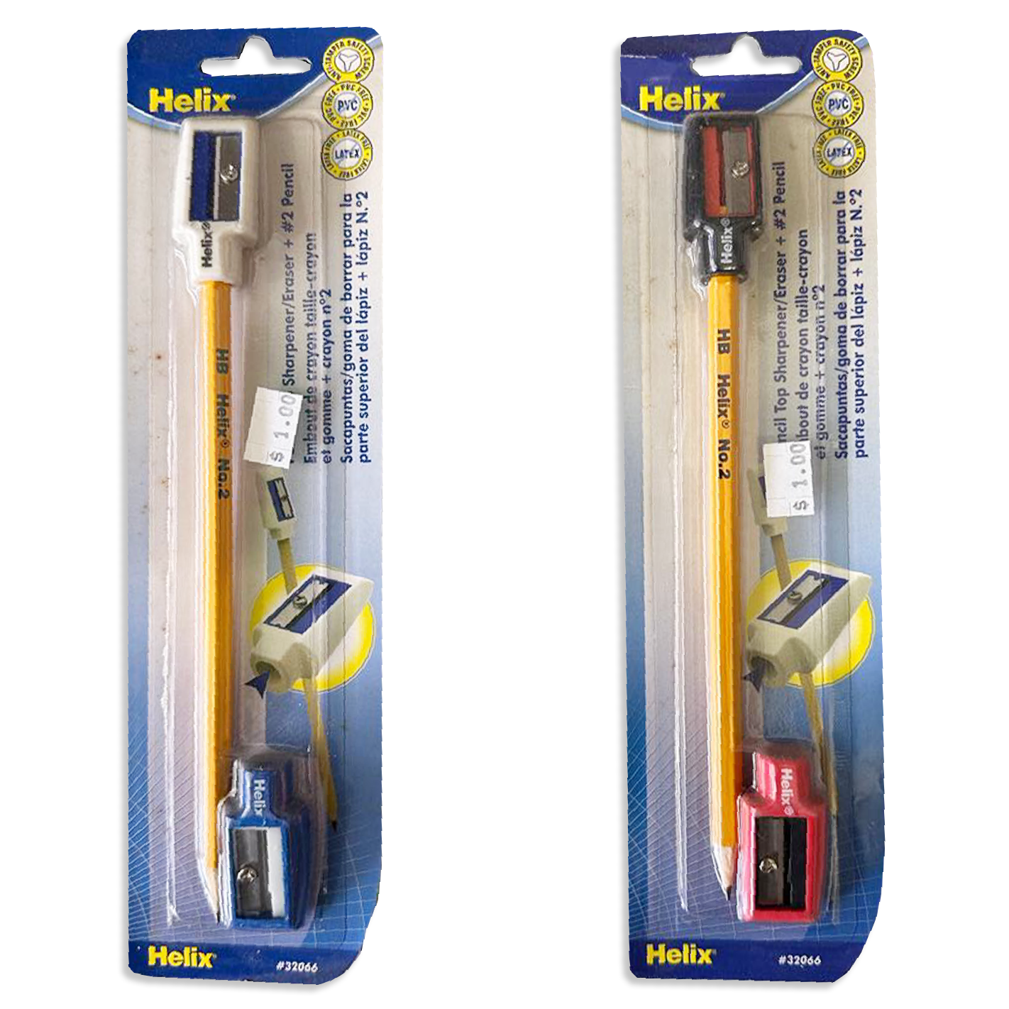 Helix • Sacapuntas "Pencil Top" (set de 2)